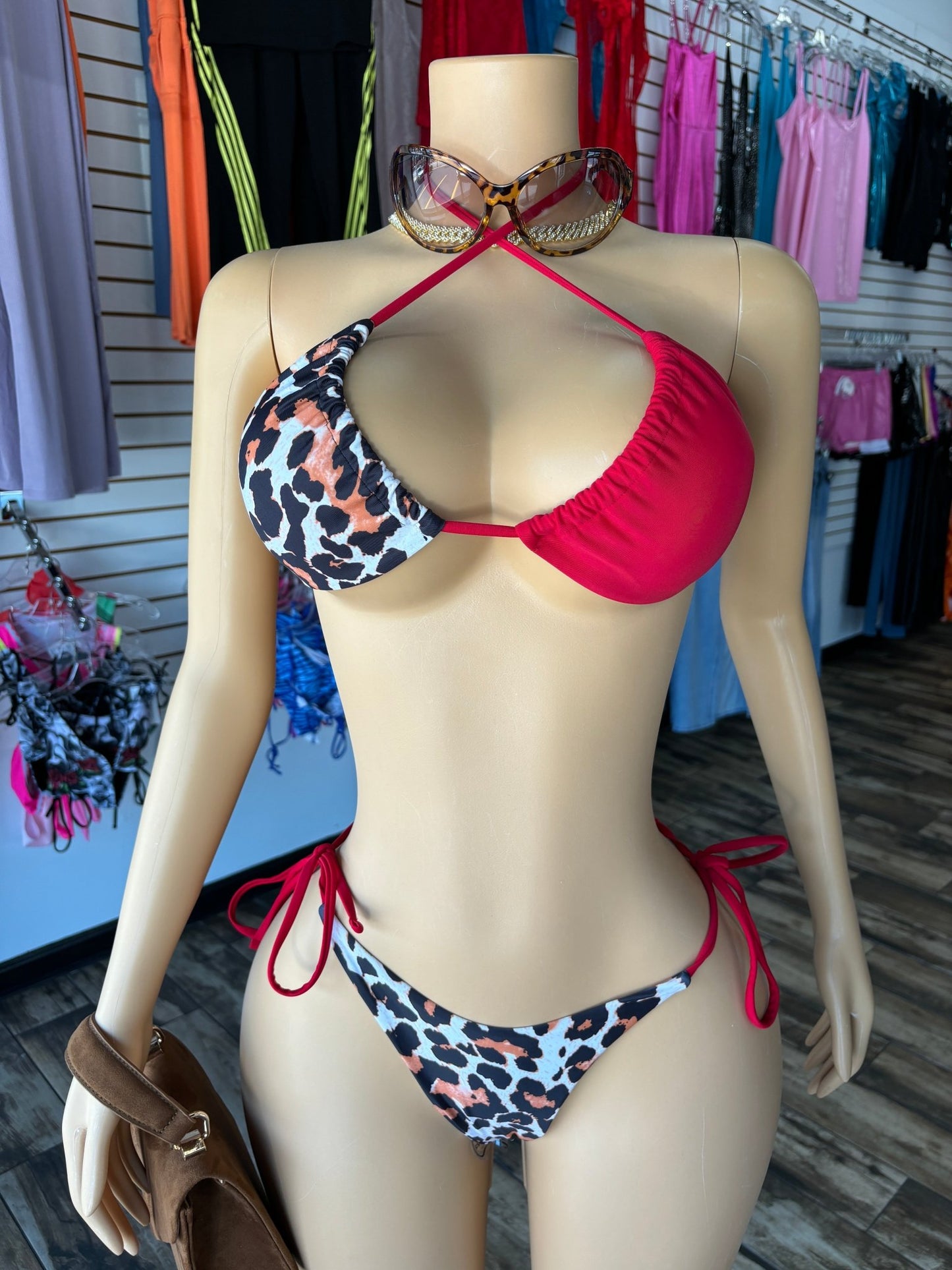 Karissa Bikini - Red - Head Over Heels: All In One Boutique