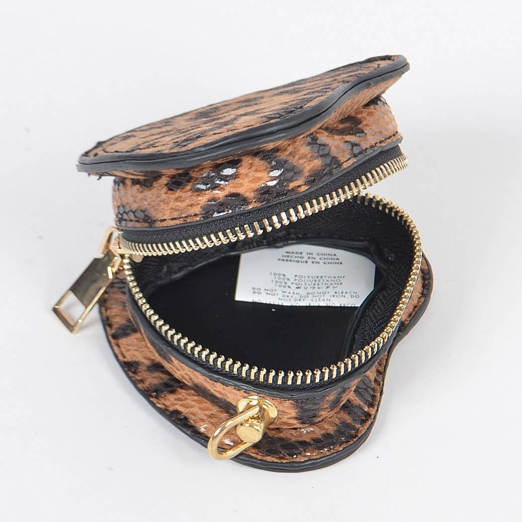 Leopard Heart Mini Bag (Final Sale) - Head Over Heels: All In One Boutique