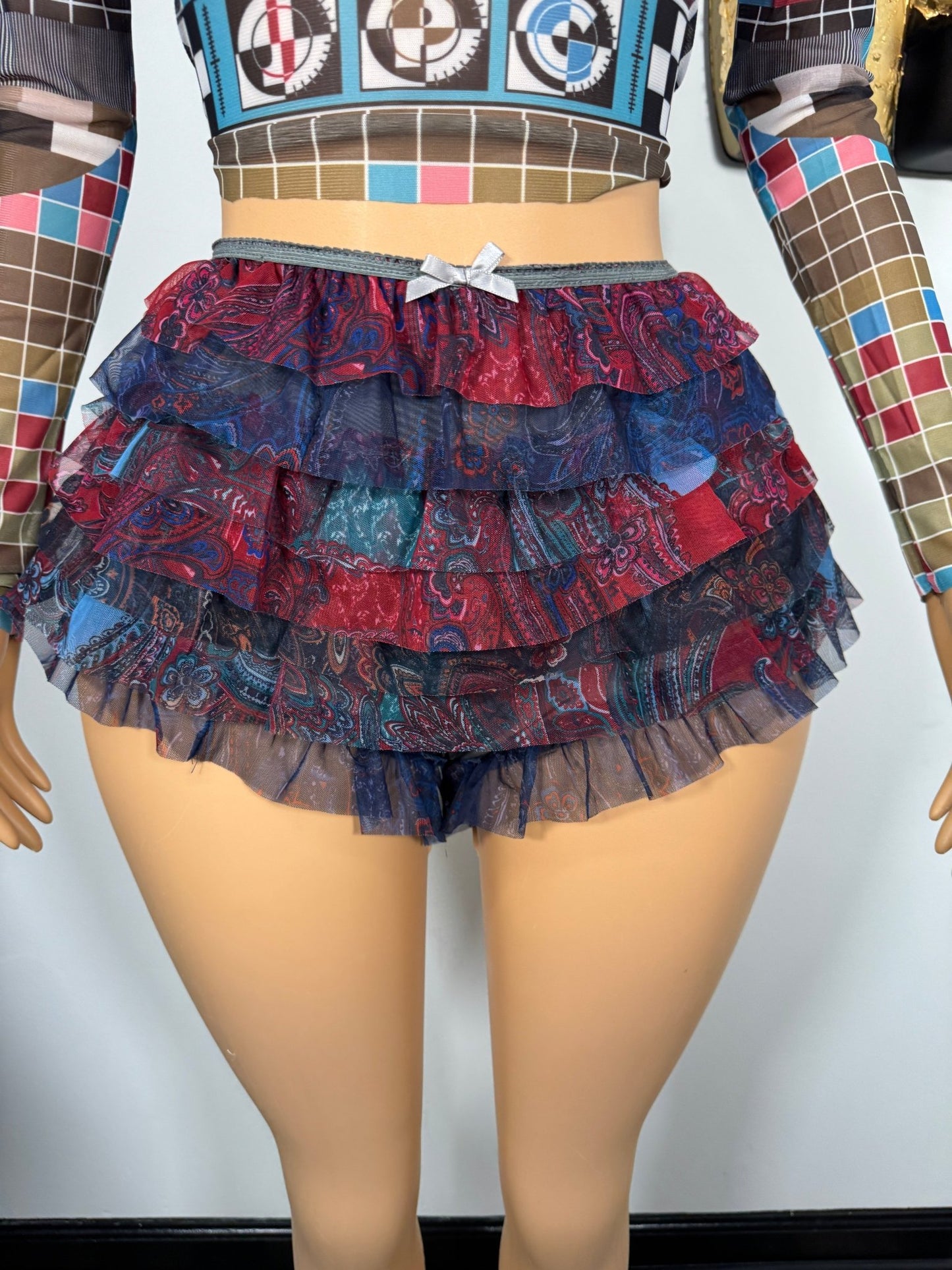 Lil Sassy Shorts - Multi - Head Over Heels: All In One Boutique