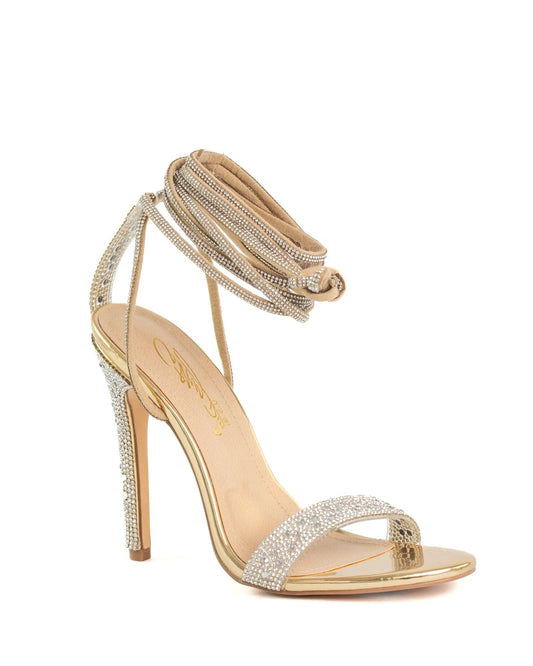 Lizah Heels - Gold - Head Over Heels: All In One Boutique