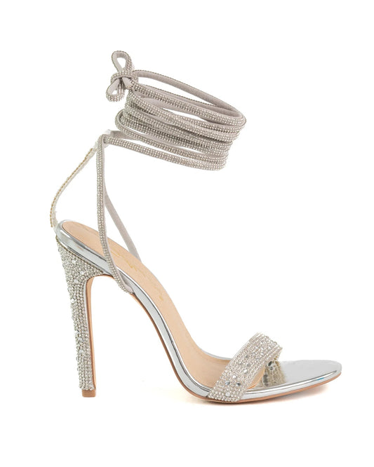 Lizah Heels - Silver - Head Over Heels: All In One Boutique
