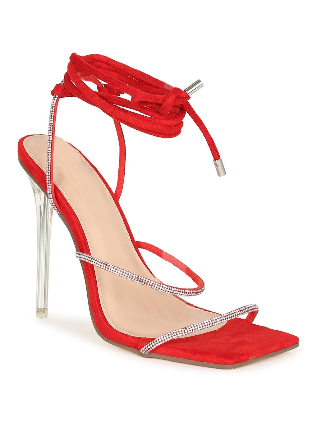 Mellie Heels - Red - Head Over Heels: All In One Boutique