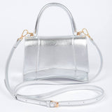 Motion Handbag- Silver (Final Sale)