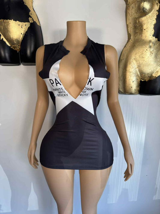 Mz. Star Dress - Black - Head Over Heels: All In One Boutique