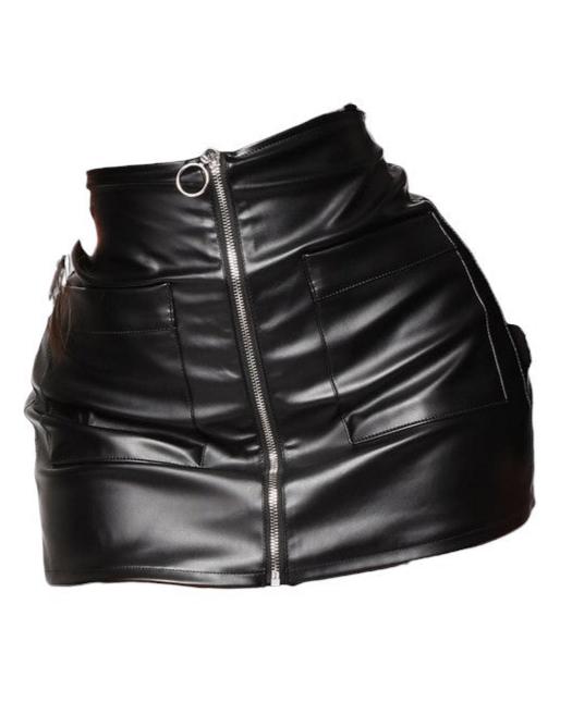 Panther Mini Skirt - Black - Head Over Heels: All In One Boutique