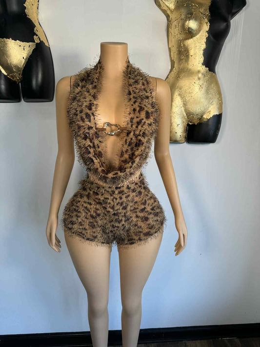 Pebbles Short Set - Leopard - Head Over Heels: All In One Boutique