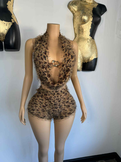 Pebbles Short Set - Leopard - Head Over Heels: All In One Boutique