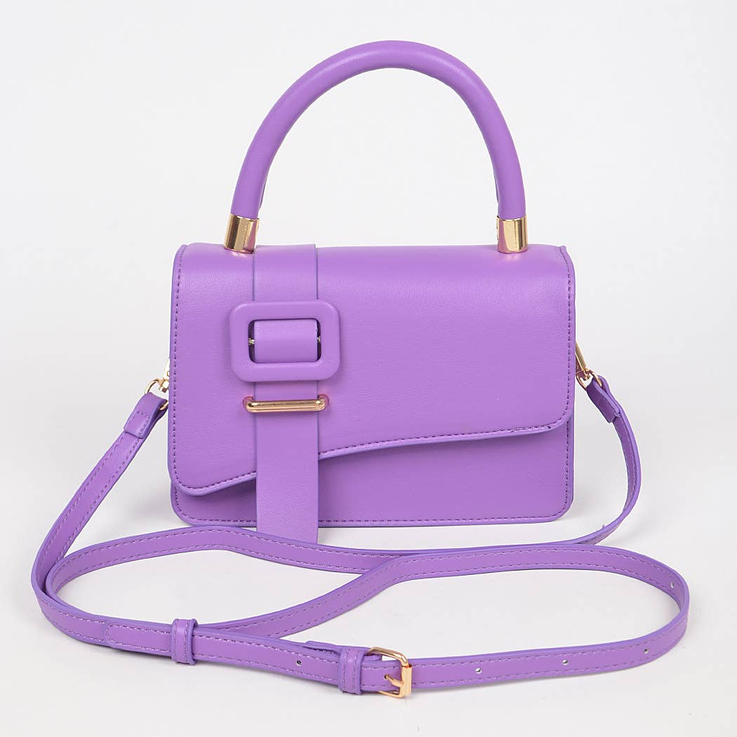 Positions Handbag - Lavender (FINAL SALE) - Head Over Heels: All In One Boutique