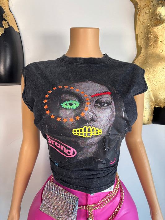 Potential Muscle Tee - Black - Head Over Heels: All In One Boutique