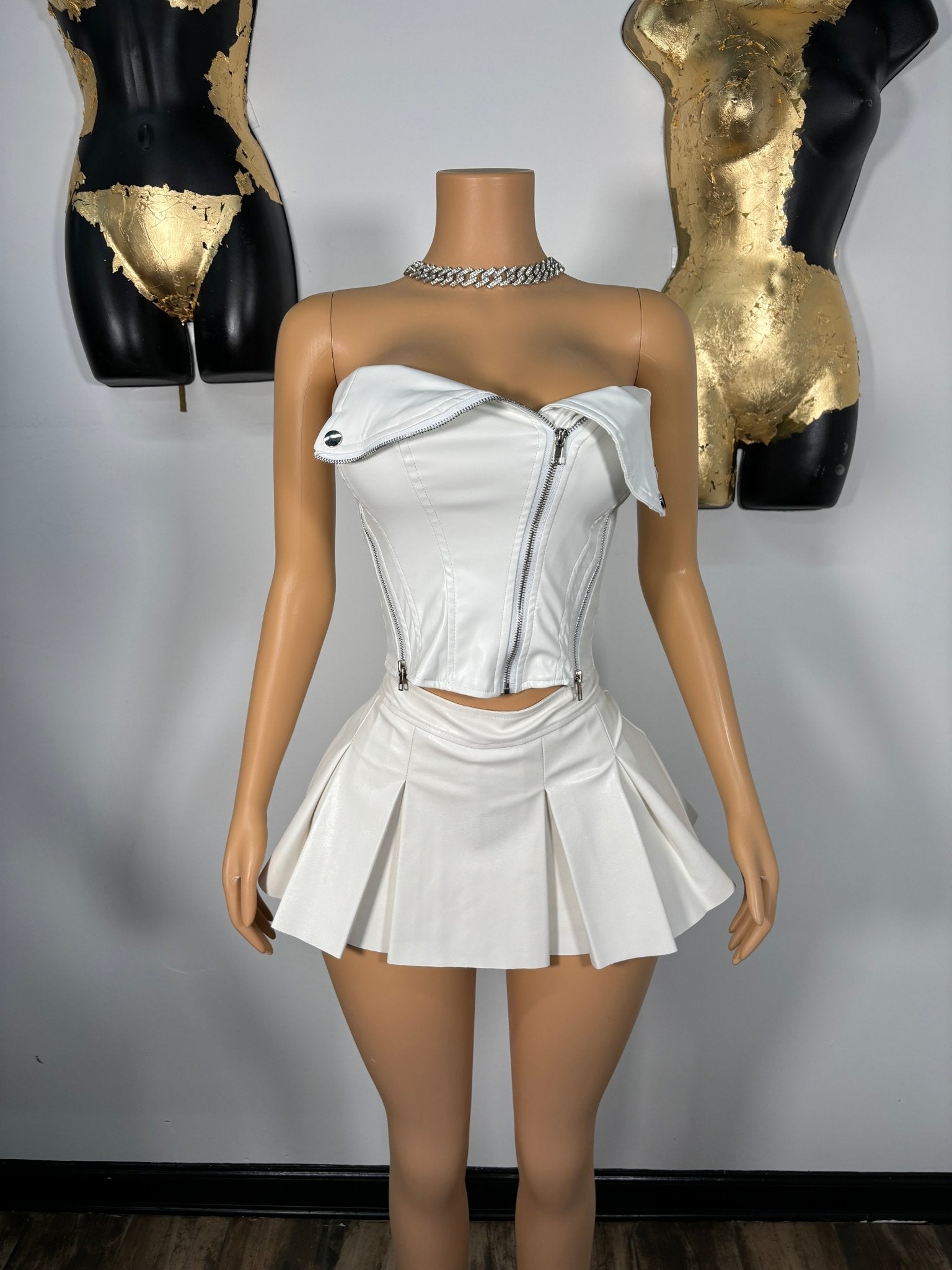 Risa Corset Top - White - Head Over Heels: All In One Boutique