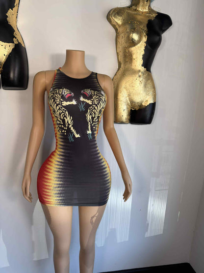 Rumble Dress - Multi - Head Over Heels: All In One Boutique