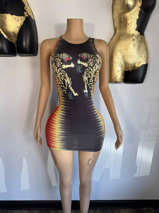 Rumble Dress - Multi - Head Over Heels: All In One Boutique