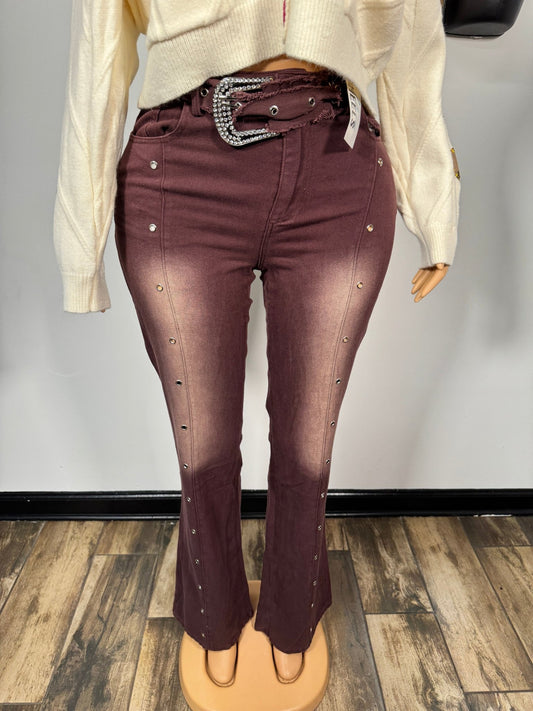 Rusty Jeans - Brown - Head Over Heels: All In One Boutique