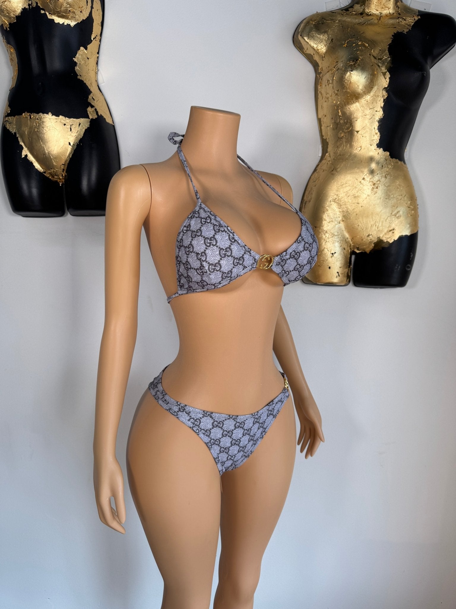 Santorini Bikini - Brown (FINAL SALE) - Head Over Heels: All In One Boutique