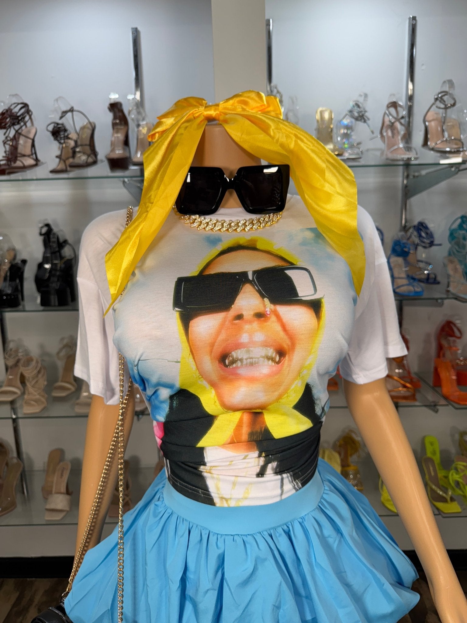 Say Cheese Graphic Tee - White - Head Over Heels: All In One Boutique