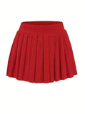 School Girl Skirt- Red - Head Over Heels: All In One Boutique