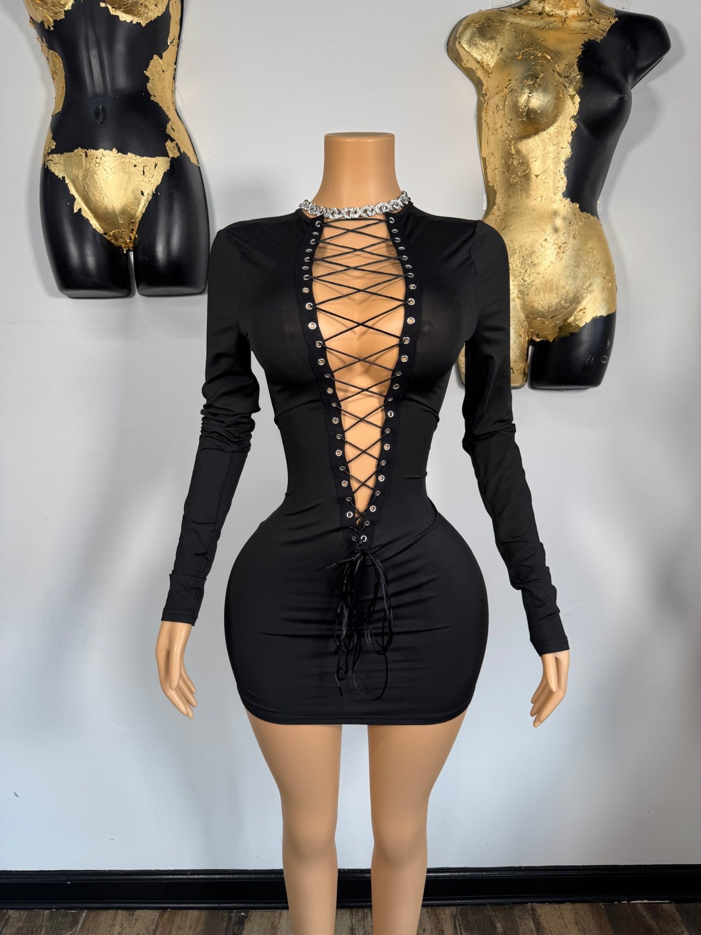 Simply HER Dress - Black - Head Over Heels: All In One Boutique