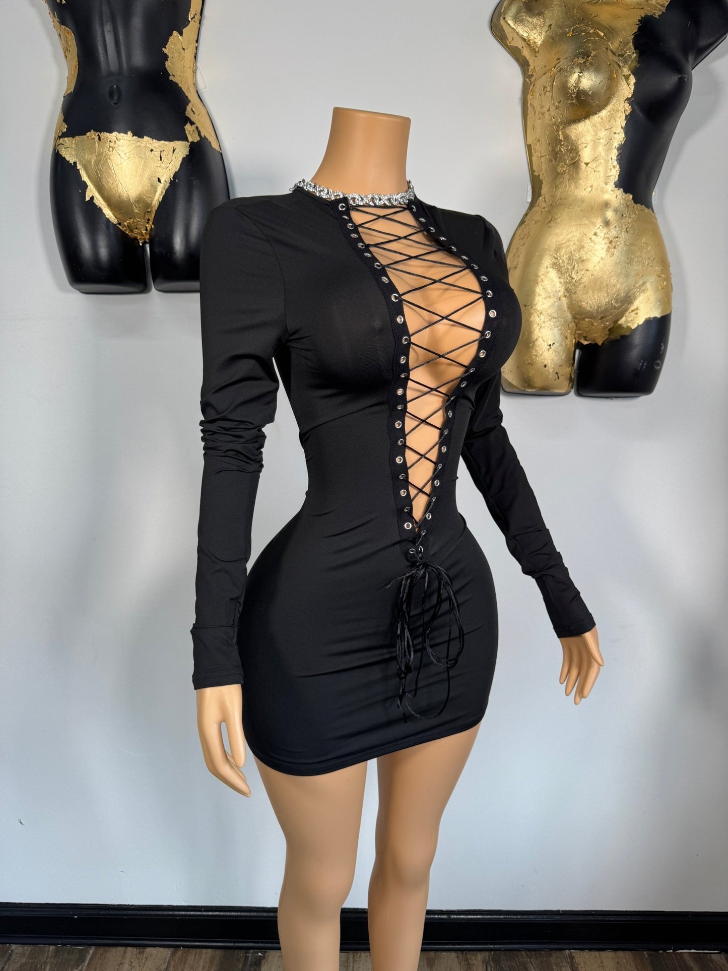 Simply HER Dress - Black - Head Over Heels: All In One Boutique