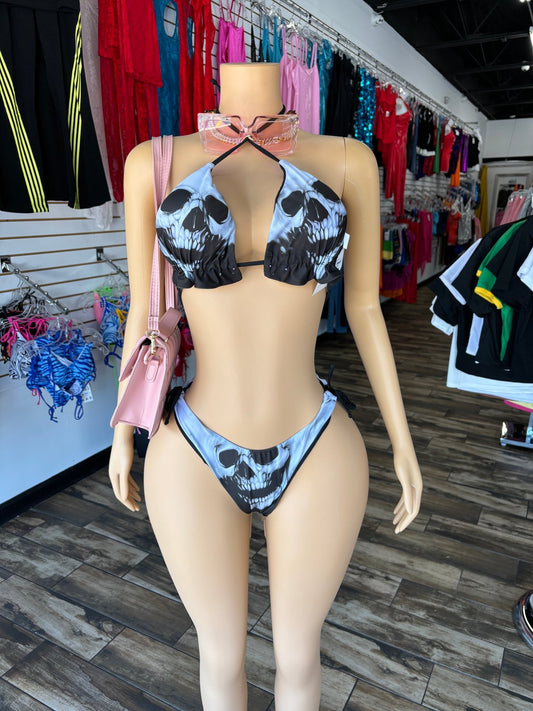 Skull Bikini - Black - Head Over Heels: All In One Boutique