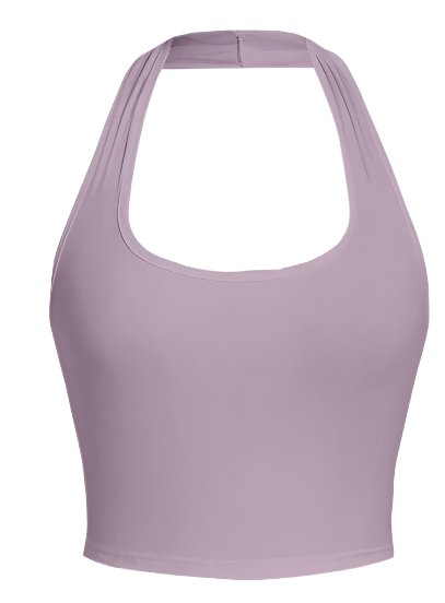 So Basic Halter Top - Lavender - Head Over Heels: All In One Boutique