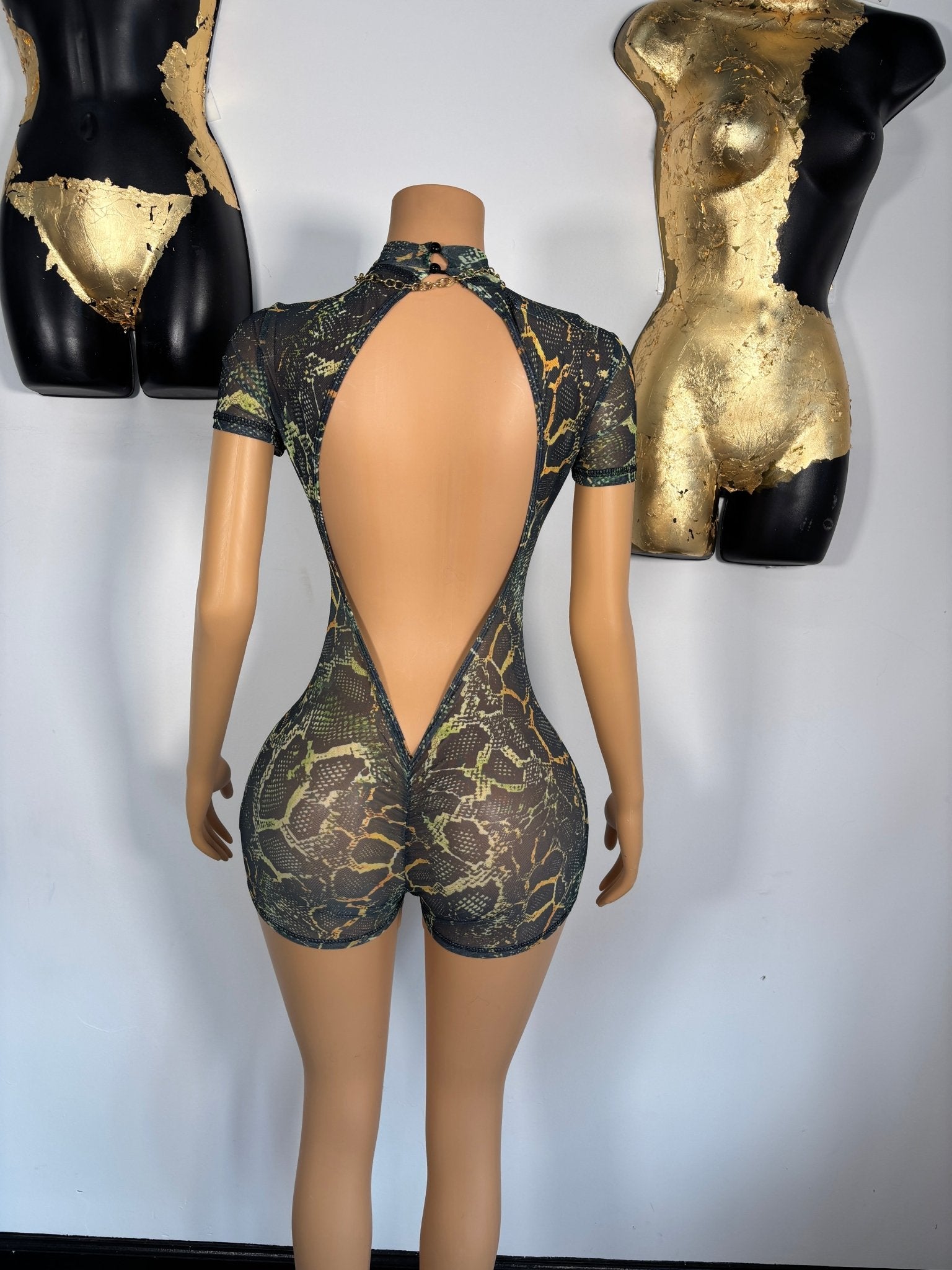 Stupid Wild Romper - Green - Head Over Heels: All In One Boutique