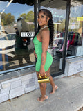 Supreme Dress- Green - Head Over Heels: All In One Boutique