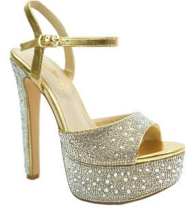 Gold Heels Head Over Heels All In One Boutique