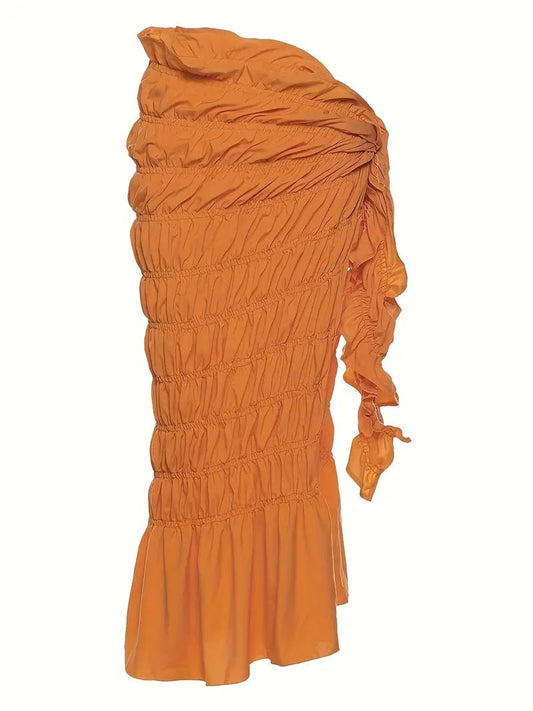 Tahiti Skirt - Orange - Head Over Heels: All In One Boutique