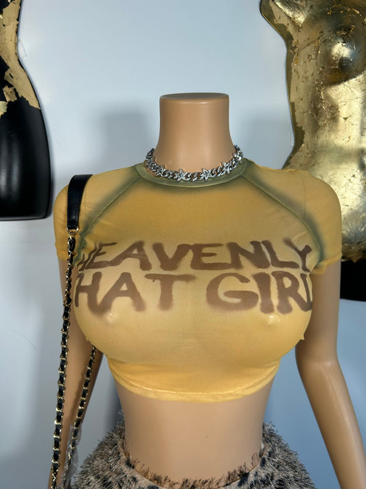 That Girl Mesh Top - Yellow - Head Over Heels: All In One Boutique