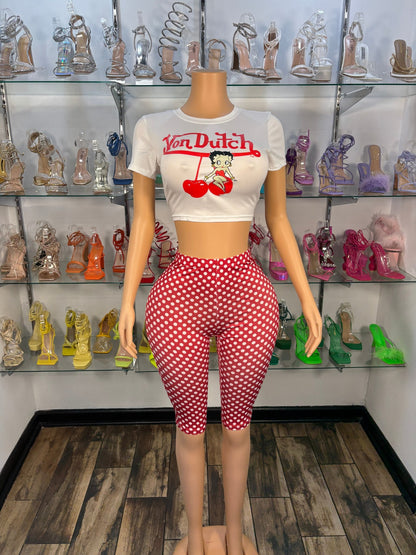 Von Dutch Crop Top - Head Over Heels: All In One Boutique