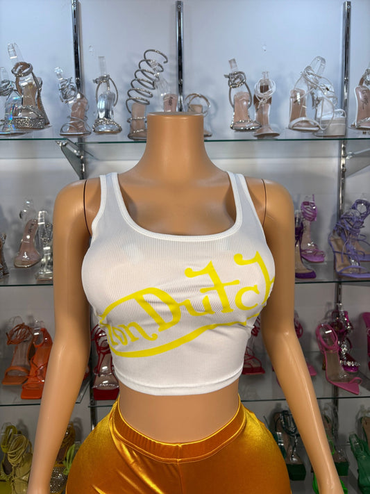 Von Dutch Tank Top - Head Over Heels: All In One Boutique