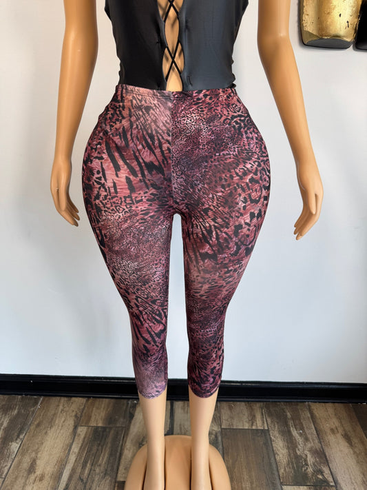 Wild Girl Capris - Leopard - Head Over Heels: All In One Boutique