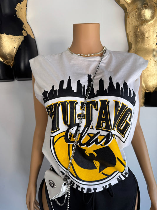 Wu - Tang Graphic Tee - White - Head Over Heels: All In One Boutique