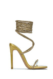 Adina Heels- Gold - Head Over Heels: All In One Boutique