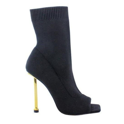 Alice Bootie- Black - Head Over Heels: All In One Boutique