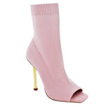 Alice Bootie- Pink - Head Over Heels: All In One Boutique