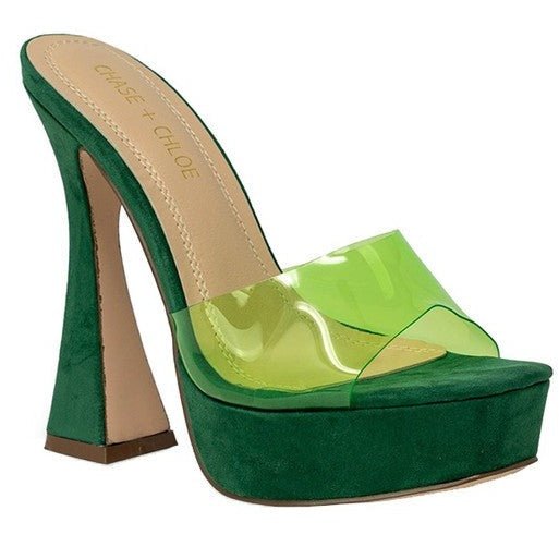April Heels- Green - Head Over Heels: All In One Boutique