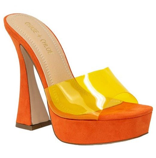 April Heels- Orange - Head Over Heels: All In One Boutique
