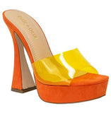 April Heels- Orange