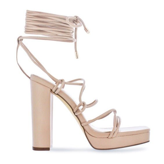 Ashley Heels- Nude - Head Over Heels: All In One Boutique