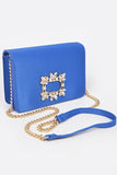 Ball Handbag- Blue - Head Over Heels: All In One Boutique