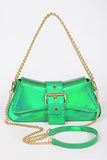 Belt Handbag- Green Holo - Head Over Heels: All In One Boutique