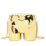 Bottom Half Handbag - Gold