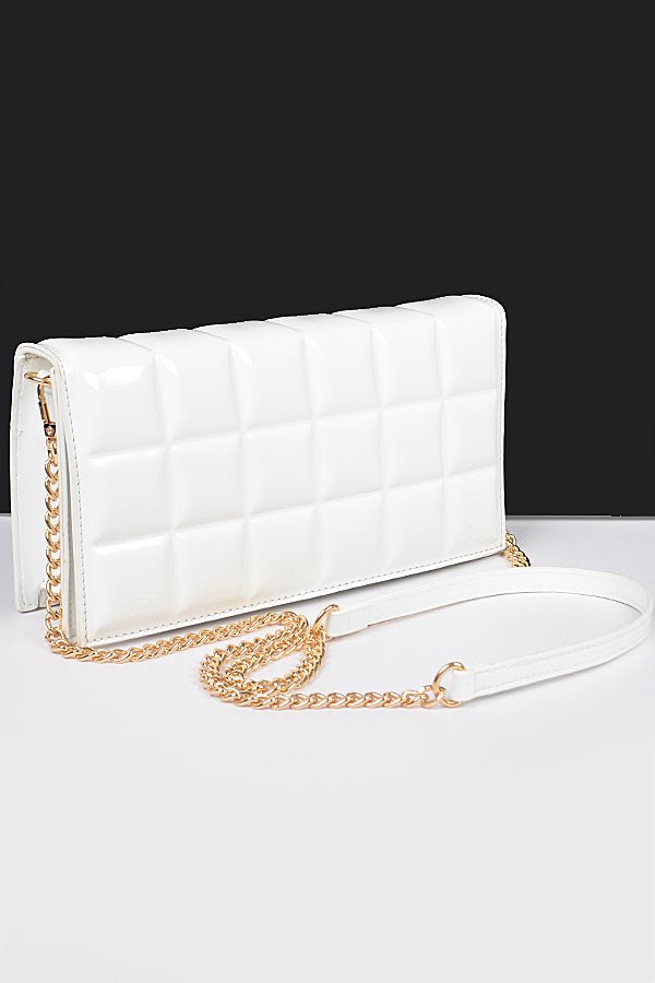 Boxed In Handbag- White - Head Over Heels: All In One Boutique