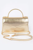 Brie Satchel- Gold - Head Over Heels: All In One Boutique