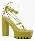 Bronx Heels- Lime - Head Over Heels: All In One Boutique
