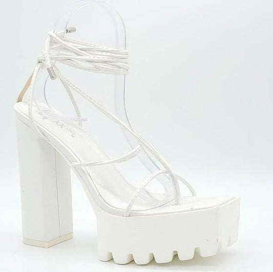 Bronx Heels- White