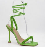 Bungee Heels- Green