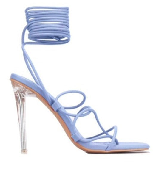 Casper Heels- Periwinkle