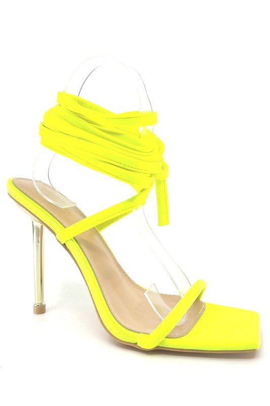 Chic Heels- Yellow - Head Over Heels: All In One Boutique